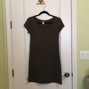 Size Small Olive Green Shirt Dress From Targer